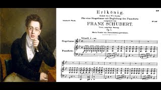 Franz Schubert  Erlkönig Sheet music and lyrics [upl. by Gerc]