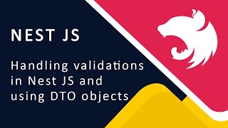 04 Validatioin in Nest JS and DTO objects  Nest JS Node JS tutorials [upl. by Ennaxxor]