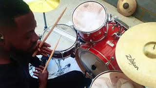 AFRICAN CONGOLESE STYLE DRUMS ON SEBENE BEAT LESSONS [upl. by Dimphia]