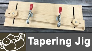 Make a Tapering Jig for the Table Saw [upl. by Chandal983]