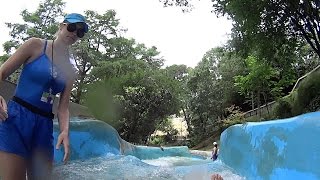 Whitewater Water Slide at Schlitterbahn New Braunfels [upl. by Burtis556]