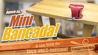 Bancada de Marceneiro Compacta  Ideal para Apartamentos [upl. by Maidy]