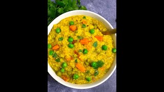 Quinoa Khichdi Instant Pot amp Stovetop [upl. by Zebe877]