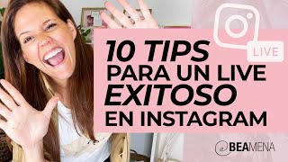 10 TIPS PARA UN LIVE EXITOSO EN INSTAGRAM INSTAGRAM LIVE [upl. by Vitoria863]