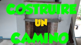 Costruire un camino  Caminetto fai da te [upl. by Aikan]