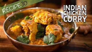 Indian Chicken Curry  Murgh Kari [upl. by Ecnerat]