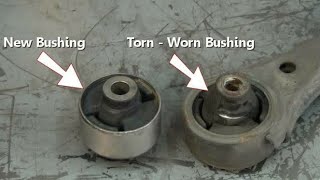 VOLKSWAGEN LOWER CONTROL ARM BUSH REPLACEMENT  SUSPENSION [upl. by Satsoc]