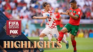 Morocco vs Croatia Highlights  2022 FIFA World Cup [upl. by Ueih]