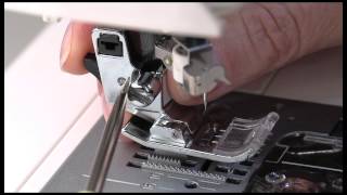 SINGER® Roller Presser Foot Tutorial [upl. by Romilda]