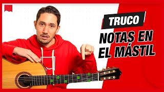 Las NOTAS en el DIAPASÓN 🔥 ¡TRUCO GUITARRISTAS ⚠️ [upl. by Puiia]