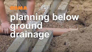 Planning your foul water and below ground drainage system  OsmaDrain [upl. by Ativ]