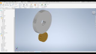 Inventor 2021Tutorial How to create a Spur Gear using Design Accelerator that functions [upl. by Robson]