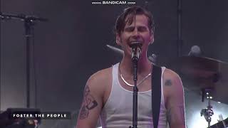 Sit Next to Me  Foster The People Live Life is Beautiful 2018 [upl. by Taryne]