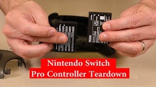 Nintendo Switch Pro Controller Teardown [upl. by Essilem]