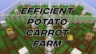 1143 Efficient Automatic CarrotPotato Farm [upl. by Antonie957]