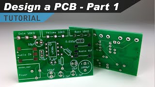 How to Make a Custom PCB  Part 1  Making the Schematic [upl. by Lirbij]