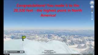 Climb Mt McKinley  Denali in 3D [upl. by Duwe]