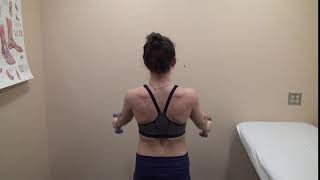 Scapula Dyskinesis Test [upl. by Dennard]