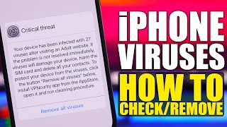 How To Check iPhone for Viruses amp Remove Them [upl. by Carnahan]