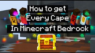 How to get EVERY single Minecraft Bedrock CAPE in 2020 UPDATED [upl. by Bolte]