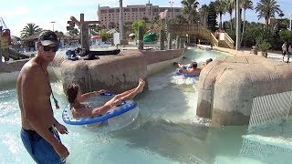 Whitewater River at Schlitterbahn Galveston [upl. by Henghold962]