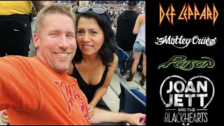 The Stadium Tour 2022 Highlights  Def Leppard  Motley Crue  Poison  Joan Jett  Orlando FL [upl. by Harak]