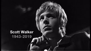 Scott Walker passes away 1943  2019 UKUSA  BBC News  25th March 2019 [upl. by Atnuahs]