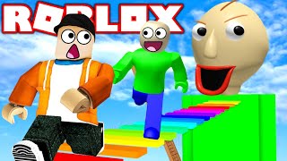 Baldis Basics Obby Race VS Kindly Keyin  Roblox [upl. by Oicangi]