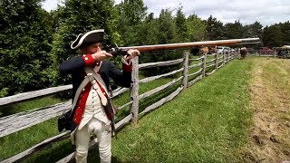 Revolutionary War Reenacting Part 2 [upl. by Shirlene949]