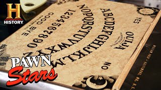 Pawn Stars Chumlee Foresees a Ouija Board Deal Season 17  History [upl. by Dickman792]