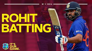 Rohit Sharma Hits HalfCentury In 1st Goldmedal T20I  West Indies v India [upl. by Asirrom422]