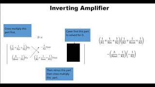 NonIdeal Op AmpDerivation of Voltage out [upl. by Dnartreb]