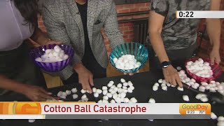 Labor Day Games  Cotton Ball Challenge [upl. by Gnohc]