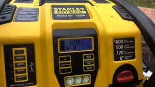 How To Jump Start A Vehicle Using The Fatmax 1000 Peak Amps [upl. by Eirlav]