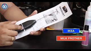 IKEA MILK FROTHER Review amp Battery Installation [upl. by Devora]