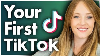 How to Create Your First TikTok Video TikTok for Business [upl. by Thorvald]