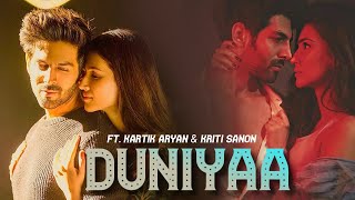 Duniyaa Female Version Song Lyrics  Luka Chuppi  Kartik Aryan amp Kriti Sanon Shreya Karmakar [upl. by Analli]