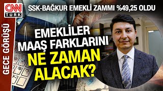 SSKBAĞKUR Emeklisinin Zam Oranı I25 Oldu Peki Emekliler Maaş Farklarını Ne Zaman Alacak [upl. by Kay]