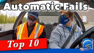 Top 10 Reasons for an Automatic Fail on a Driving Test [upl. by Eniladam]