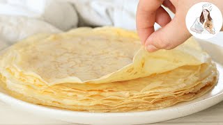 How to make Crepes  French Crepe Recipe [upl. by Magnusson]