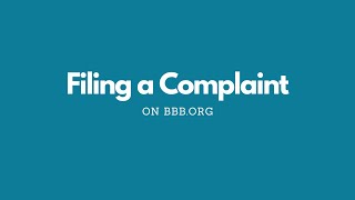 How to File a Complaint with BBB 2020 [upl. by Luigi725]