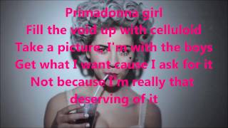 Primadonna Girl Marina and the Diamonds lyrics [upl. by Alena]