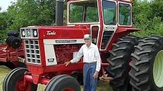 1975 IHC 1566 Tractor with 450 hours on 81414 Farm Auction [upl. by Gussy]