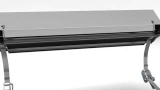 FLEXIM Variofix C transducer mounting rail [upl. by Goldi]