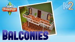 Sims FreePlay  Balcony Quest Tutorial amp Walkthrough [upl. by Mutz]