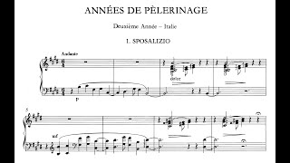 Liszt Années de pèlerinage Year 2  Italy S161 Piemontesi Gorus [upl. by Feltie]