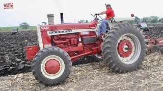 40 Tractors Plowing at the Half Century of Progress Show [upl. by Dyson]