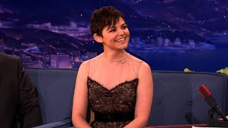 Ginnifer Goodwin Interview Part 02  Conan on TBS [upl. by Esmerolda]