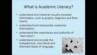 The National Benchmark Tests The Academic Literacy test [upl. by Doe]