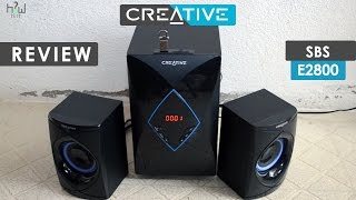 Creative SBS E2800 Unboxing and Review with Sound Test [upl. by Atteuqahc311]